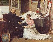 Sir John Everett Millais The North Germany oil painting artist
